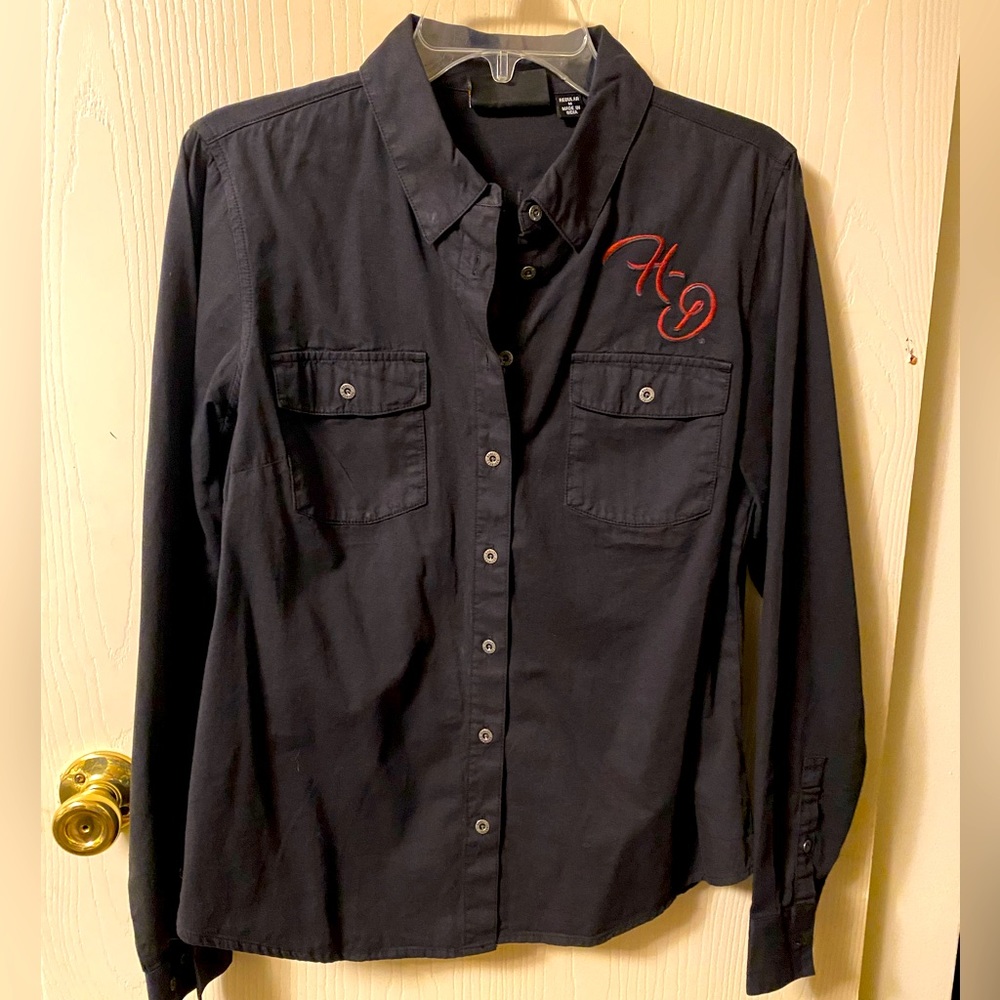 Harley Davidson women’s blouse size medium